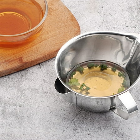 Oil Separator Cooking Grease StainlessSteel Oil Bowl Soup Separator Strainer Kitchenware
Oil Separator Cooking Grease StainlessSteel Oil Bowl Soup Separator Strainer Kitchenware