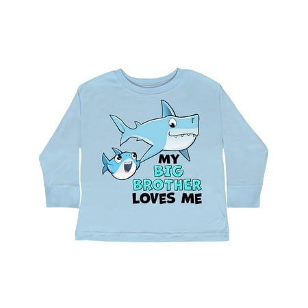 Inktastic My Big Brother Loves Me with Cute Sharks Gift Toddler Boy or Toddler Girl Long Sleeve T-Shirt
Inktastic My Big Brother Loves Me with Cute Sharks Gift Toddler Boy or Toddler Girl Long Sleeve T-Shirt