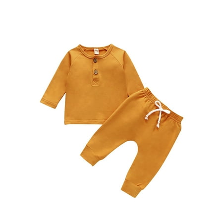 Baby Long Sleeve + Trousers Casual Suit Elastic Leg Solid Color Drawstring Elastic Waist Spring Clothing
Baby Long Sleeve + Trousers Casual Suit Elastic Leg Solid Color Drawstring Elastic Waist Spring Clothing