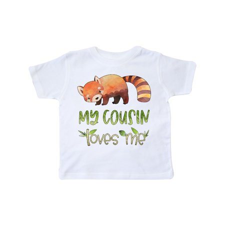 Inktastic My Cousin Loves Me Cute Red Panda Gift Toddler Boy or Toddler Girl T-Shirt
Inktastic My Cousin Loves Me Cute Red Panda Gift Toddler Boy or Toddler Girl T-Shirt