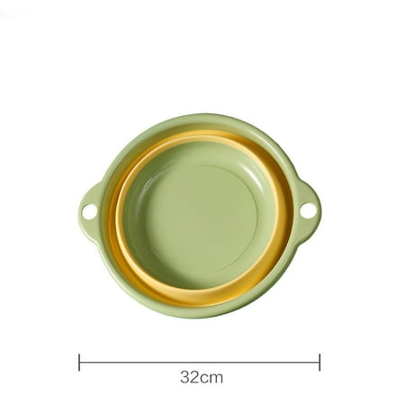Baby Wash Basin Household Portable Folding Basin Plastic Clothes Vegatable Washing BasinM Green
Baby Wash Basin Household Portable Folding Basin Plastic Clothes Vegatable Washing BasinM Green