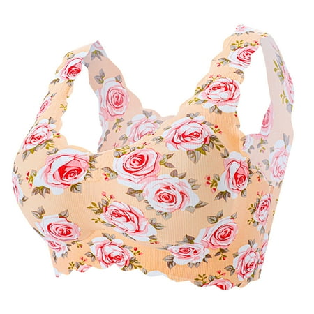 Full Coverage Bras for Women Plus-Size Print Unblemished With Ice Silk Floral Underwear Bra
Full Coverage Bras for Women Plus-Size Print Unblemished With Ice Silk Floral Underwear Bra