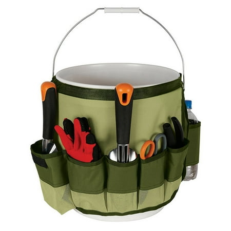 Yesbay Multi Pockets Gardening Tools Kit Storage Bucket Bag Handbag Holder Organizer Green
Yesbay Multi Pockets Gardening Tools Kit Storage Bucket Bag Handbag Holder Organizer Green