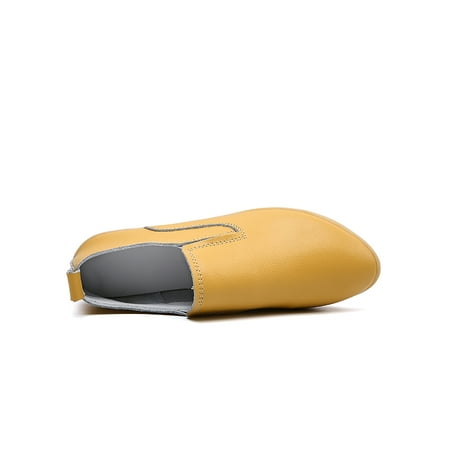 Rotosw Women Flats Lace Up Loafers Slip On Casual Shoes Fashion Memory Foam Walking Shoe Work Comfort Moccasins Slip On Yellow 7
Rotosw Women Flats Lace Up Loafers Slip On Casual Shoes Fashion Memory Foam Walking Shoe Work Comfort Moccasins Slip On Yellow 7