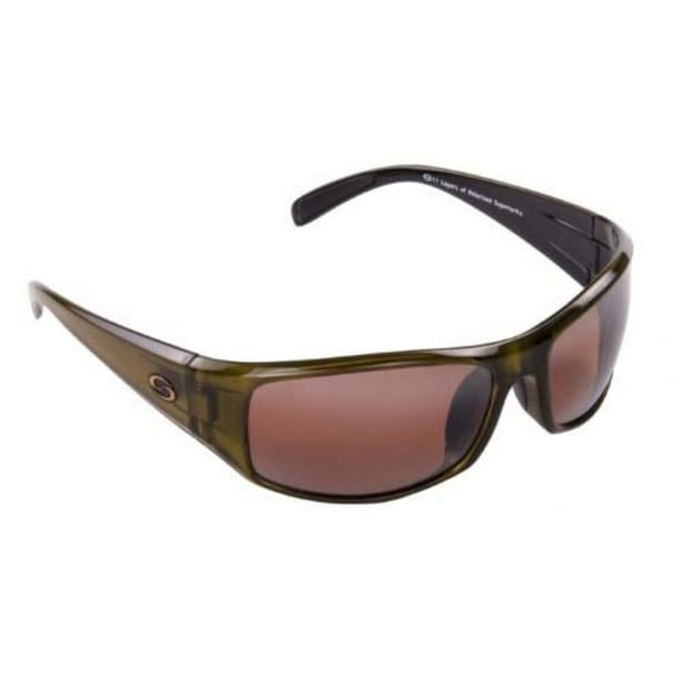Strike King S11 Optics Polrized SG Gold-Mtllc Black DAB/Amb