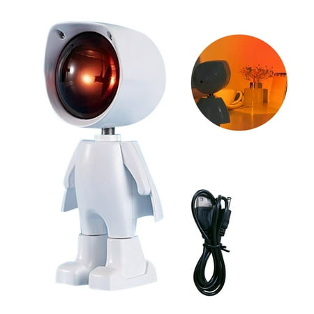 Sunset Lamp Party Bedroom Astronaut Shape Rainbow Night Light Led 360 Rotation
Sunset Lamp Party Bedroom Astronaut Shape Rainbow Night Light Led 360 Rotation