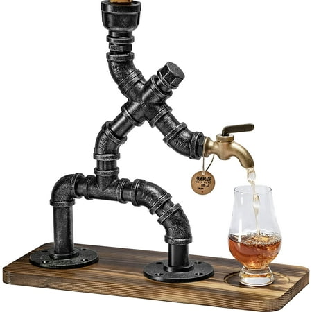 GUVSOETSWhiskey Alcohol Gifts Drink Dispenser of Man Cave Decor Steampunk Liquor Dispenser Bar Accessories for Home Bar Unique Gifts for Men/Wine Loves/Husband/Boyfriend/Father Silver
GUVSOETSWhiskey Alcohol Gifts Drink Dispenser of Man Cave Decor Steampunk Liquor Dispenser Bar Accessories for Home Bar Unique Gifts for Men/Wine Loves/Husband/Boyfriend/Father Silver