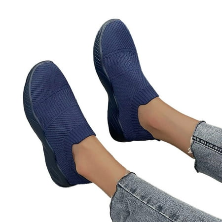 Women Leisure Breathable Mesh Outdoor Fitness Running Sport Sneakers Shoes