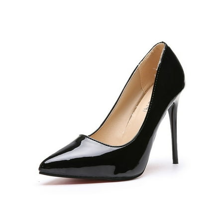 Lacyhop Ladies High Heels Slip On Dress Shoes Pointed Toe Pumps Work Fashion Comfort Stiletto Black 7
Lacyhop Ladies High Heels Slip On Dress Shoes Pointed Toe Pumps Work Fashion Comfort Stiletto Black 7