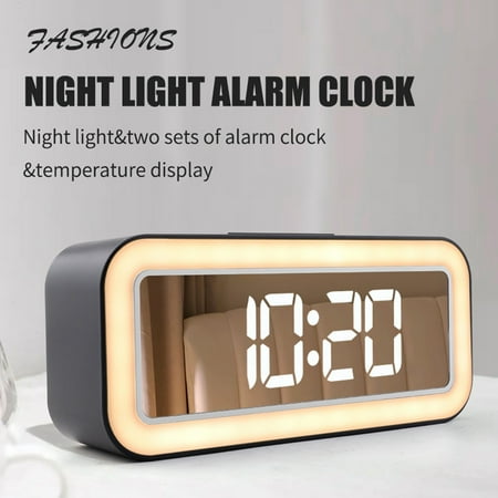 Minimalist LED Digital Alarm Clock With Night Light Large Volume Tabletop Temperature Clock For Students Home Essentials
Minimalist LED Digital Alarm Clock With Night Light Large Volume Tabletop Temperature Clock For Students Home Essentials