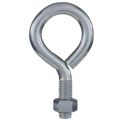 National 10PK National Hardware s 3/8 x 3 Eye Bolt with hex nut is designed to f