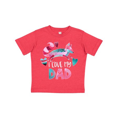 Inktastic I Love My Dad Pink and Blue Fox with Hearts Gift Toddler Boy or Toddler Girl T-Shirt
Inktastic I Love My Dad Pink and Blue Fox with Hearts Gift Toddler Boy or Toddler Girl T-Shirt