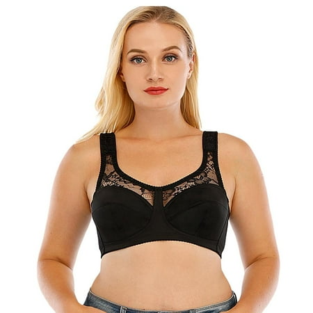 Wuffmeow Women s Full Figure Plus Size MagicLift Original Wirefree Support Bra Black 42B
Wuffmeow Women s Full Figure Plus Size MagicLift Original Wirefree Support Bra Black 42B