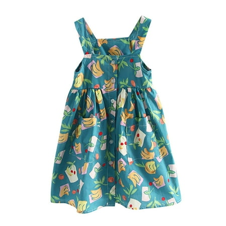 2023 Summer Savings Girls Dress PEZHADA Summer Baby Girls Sleeveless Sling Pocket Dress Colorful Fruit Print Children s Clothing Green 4-5 Years
2023 Summer Savings Girls Dress PEZHADA Summer Baby Girls Sleeveless Sling Pocket Dress Colorful Fruit Print Children s Clothing Green 4-5 Years