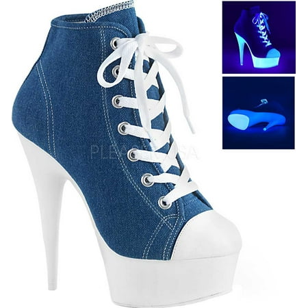 Women s Pleaser Delight 600SK-02 Lace-Up Bootie
