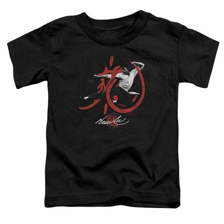 Bruce Lee High Flying S/S Toddler T-Shirt Black