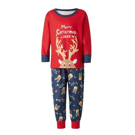Binpure Family Christmas Pajamas Long Sleeve Cartoon Elk Print PJS Set for Unisex Adults Kids Baby
Binpure Family Christmas Pajamas Long Sleeve Cartoon Elk Print PJS Set for Unisex Adults Kids Baby