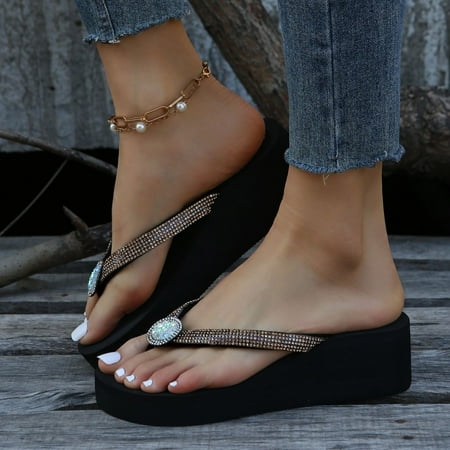 Cathalem Shower Flip Flops Women Women Shoes Slope Heel Thick Toe Clip Beach Herringbone Slippers Womens Flip Flops Memory Foam Rose Gold 8
Cathalem Shower Flip Flops Women Women Shoes Slope Heel Thick Toe Clip Beach Herringbone Slippers Womens Flip Flops Memory Foam Rose Gold 8