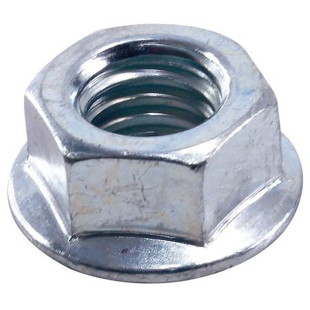 Flanged Serrated Hex Nut SS PK16