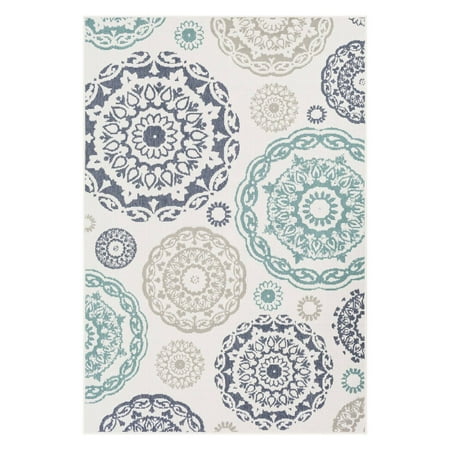 Surya Alfresco Medallion Area Rug