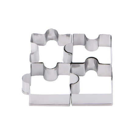 4Pcs Stainless Steel Cutter Mold Biscuit Cookies Pastry Cake Fondant Mould Tool