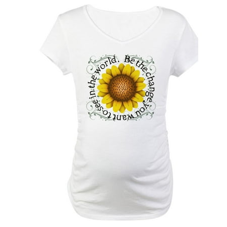 CafePress - Be The Change You Want To See In Maternity T Shirt - Cotton Maternity T-shirt Cute & Funny Pregnancy Tee
CafePress - Be The Change You Want To See In Maternity T Shirt - Cotton Maternity T-shirt Cute & Funny Pregnancy Tee