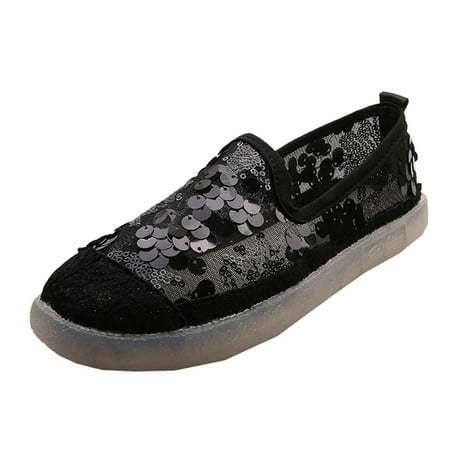 TAIAOJING Women Shoes Summer And Autumn Casual Shoes Flat Soft Bottom Comfortable Mesh Breathable Sequins Shiny
TAIAOJING Women Shoes Summer And Autumn Casual Shoes Flat Soft Bottom Comfortable Mesh Breathable Sequins Shiny