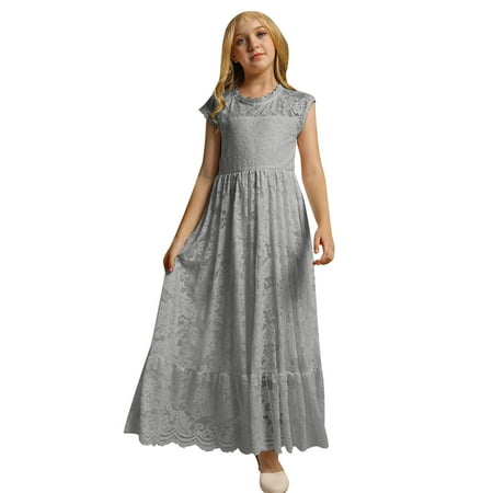 Girls Dresses Performance Ruffle Short Sleeve Princess Wednesday Family Dresses For Girls
Girls Dresses Performance Ruffle Short Sleeve Princess Wednesday Family Dresses For Girls