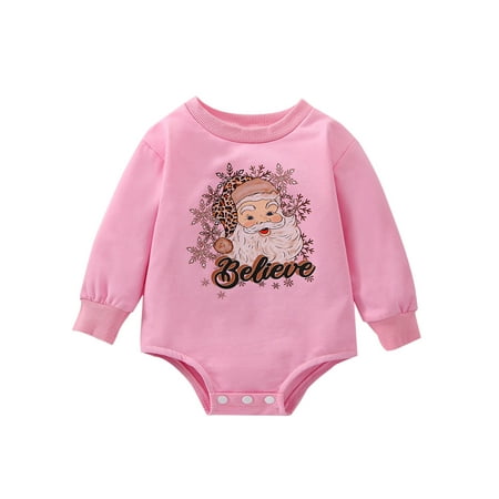 Bagilaanoe Newborn Baby Girl Boy Christmas Romper Sweatshirt Long Sleeve Bodysuit Santa Letter Print Pullover 6M 12M 18M 24M Infant Casual Tee Tops
Bagilaanoe Newborn Baby Girl Boy Christmas Romper Sweatshirt Long Sleeve Bodysuit Santa Letter Print Pullover 6M 12M 18M 24M Infant Casual Tee Tops