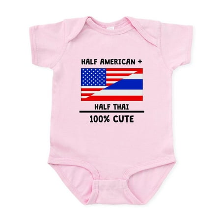 CafePress - Half Thai 100% Cute Body Suit - Baby Light Bodysuit Size Newborn - 24 Months
CafePress - Half Thai 100% Cute Body Suit - Baby Light Bodysuit Size Newborn - 24 Months