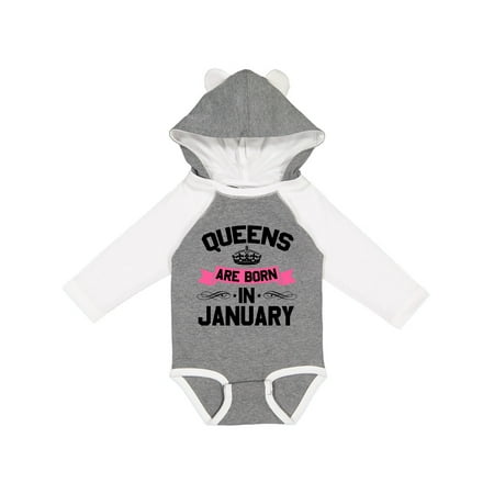 Inktastic Queens Are Born in January Boys or Girls Long Sleeve Baby Bodysuit
Inktastic Queens Are Born in January Boys or Girls Long Sleeve Baby Bodysuit