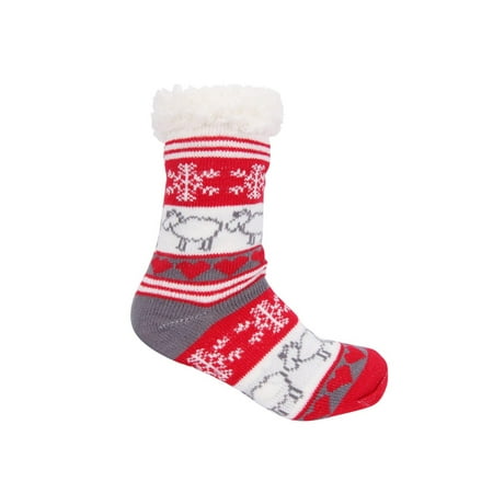 Womens Autumn And Winter Christmas Socks Floor Socks Snow Socks Thickened Fleece Socks