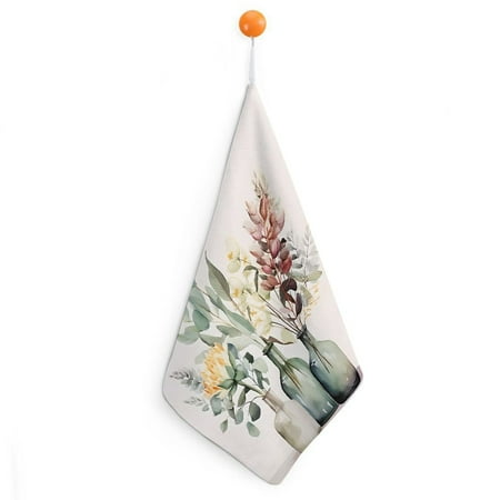 Chilfamy Flowers Kitchen Towel Super Absorbent Hand Towels with Loop 11.8x11.8in Reusable Activity Machines Clean Fabrics Home Decor Gifts 4pcs
Chilfamy Flowers Kitchen Towel Super Absorbent Hand Towels with Loop 11.8x11.8in Reusable Activity Machines Clean Fabrics Home Decor Gifts 4pcs