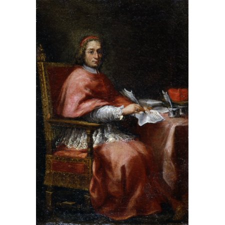 Portrait Of A Cardinal Poster Print