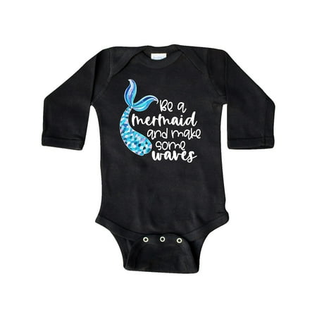 Inktastic Be a Mermaid and Make Some Waves with Blue Mermaid Tale Gift Baby Boy or Baby Girl Long Sleeve Bodysuit
Inktastic Be a Mermaid and Make Some Waves with Blue Mermaid Tale Gift Baby Boy or Baby Girl Long Sleeve Bodysuit