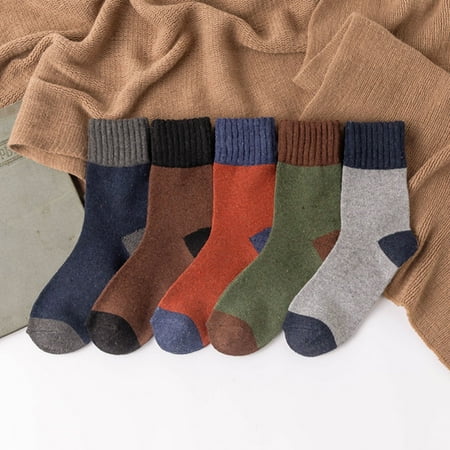 3 pairs * 5 Pairs Mens Thermal Socks Extremely Cold Warm Boot Socks Thick Winter Thermal Socks Keep Your Feet Warm One Size socks for men 9-12 mid crew
3 pairs * 5 Pairs Mens Thermal Socks Extremely Cold Warm Boot Socks Thick Winter Thermal Socks Keep Your Feet Warm One Size socks for men 9-12 mid crew