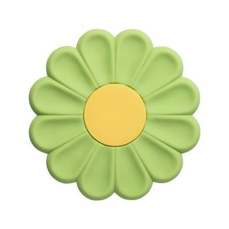 Placemat Insulation Flower Pad Holder Kitchen Table Mat Anti-scalding Washable Reusable Drink Countertop Green
