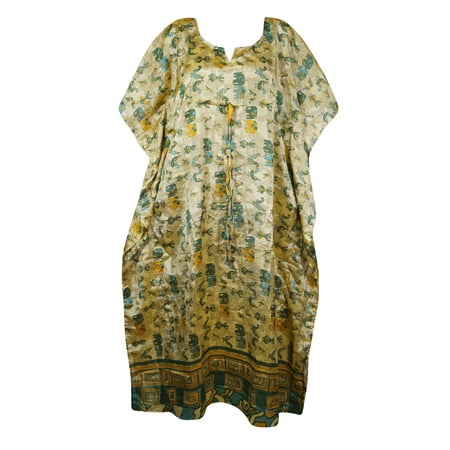 Maxi Caftan Dress TO BE MOMS Maternity Loose L-2XL