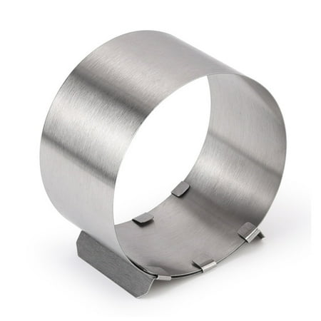 Dasbsug Retractable Silver Round Shape Cake Cutter Stainless Steel Adjustable Cake Foam Cream Ring Baking Mold Circle Mould Bakeware Kitchen Home Tools
Dasbsug Retractable Silver Round Shape Cake Cutter Stainless Steel Adjustable Cake Foam Cream Ring Baking Mold Circle Mould Bakeware Kitchen Home Tools