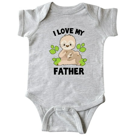 Inktastic Cute Sloth I Love My Father with Green Leaves Gift Baby Boy or Baby Girl Bodysuit 
Inktastic Cute Sloth I Love My Father with Green Leaves Gift Baby Boy or Baby Girl Bodysuit