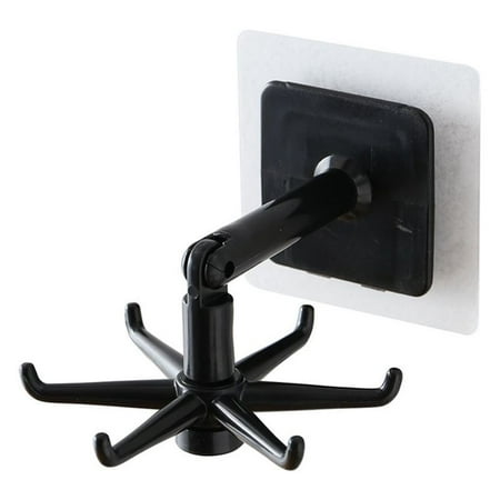 PWFE 360° Rotating Hook Free Punching 6 Hook Kitchen Tableware Storage Rack Multifunctional Cabinet Sticky Hook Plastic Retractable Hanger
PWFE 360° Rotating Hook Free Punching 6 Hook Kitchen Tableware Storage Rack Multifunctional Cabinet Sticky Hook Plastic Retractable Hanger