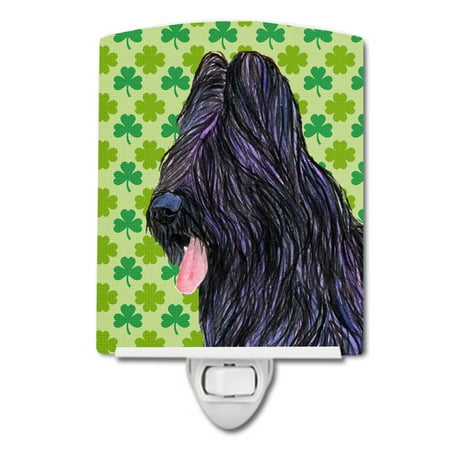 Caroline s Treasures SS4420CNL Briard St. Patrick s Day Shamrock Portrait Ceramic Night Light 6x4x3 multicolor
Caroline s Treasures SS4420CNL Briard St. Patrick s Day Shamrock Portrait Ceramic Night Light 6x4x3 multicolor