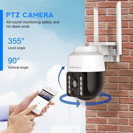 BetterZ 3MP Waterproof Tuya Security Camera Night Vision Dual Light High Clarity Wireless Surveillance Camera
BetterZ 3MP Waterproof Tuya Security Camera Night Vision Dual Light High Clarity Wireless Surveillance Camera
