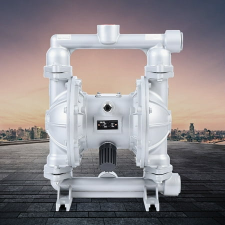 24GPM Air-Operated Double Diaphragm Pump 1 Inlet & Outlet Waste Oil Water