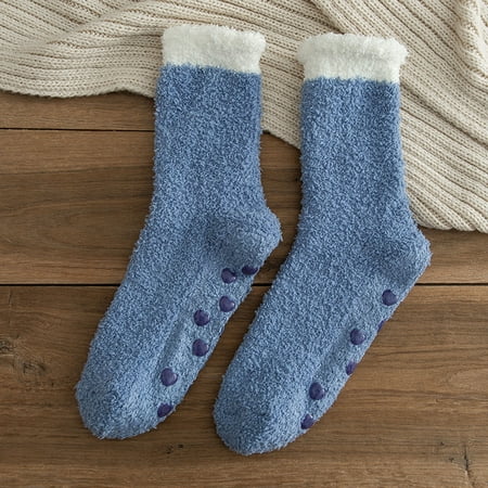 IOAOAI Floor Socks 1 Pair Warm High Elastic Stylish Unisex Winter Striped Print Plush Sleep Socks
IOAOAI Floor Socks 1 Pair Warm High Elastic Stylish Unisex Winter Striped Print Plush Sleep Socks
