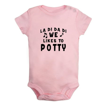 We Likes To Potty Funny Rompers For Babies Newborn Baby Unisex Bodysuits Infant Jumpsuits Toddler 0-12 Months Kids One-Piece Oufits (Pink 6-12 Months)
We Likes To Potty Funny Rompers For Babies Newborn Baby Unisex Bodysuits Infant Jumpsuits Toddler 0-12 Months Kids One-Piece Oufits (Pink 6-12 Months)
