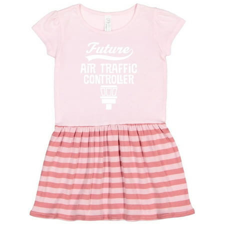 Inktastic Future Air Traffic Controller Gift Toddler Girl Dress