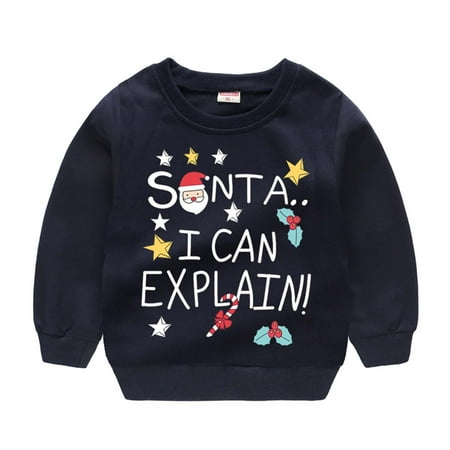 Christmas Clearance Items LIDYCE Children s Print Pullover Boys And Girls Sweater Santa Claus Children s Jacket Long Sleeve Sweatshirt Navy XL
Christmas Clearance Items LIDYCE Children s Print Pullover Boys And Girls Sweater Santa Claus Children s Jacket Long Sleeve Sweatshirt Navy XL