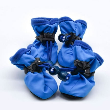 4Pcs Small Cats Anti-slip Footwear Puppy Socks Pet Rain Shoes Pet Shoes Dog Shoes Rain Snow Boots BLUE L
4Pcs Small Cats Anti-slip Footwear Puppy Socks Pet Rain Shoes Pet Shoes Dog Shoes Rain Snow Boots BLUE L