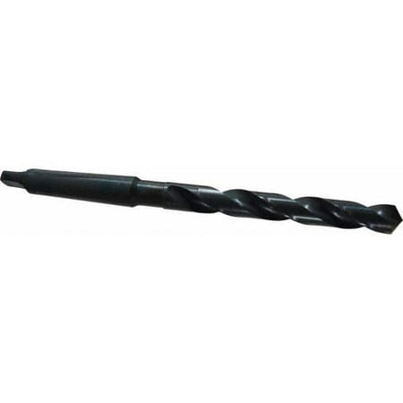 Chicago-Latrobe 5/8 2MT 118° Point HSS Taper Shank Drill Bit Oxide Finish 4-7/8 Flute Length 8-3/4 OAL Spiral Flute Series 110
Chicago-Latrobe 5/8 2MT 118° Point HSS Taper Shank Drill Bit Oxide Finish 4-7/8 Flute Length 8-3/4 OAL Spiral Flute Series 110